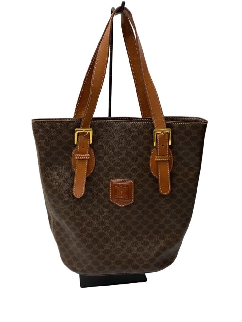 Celine Tote Bag Brown Macadam